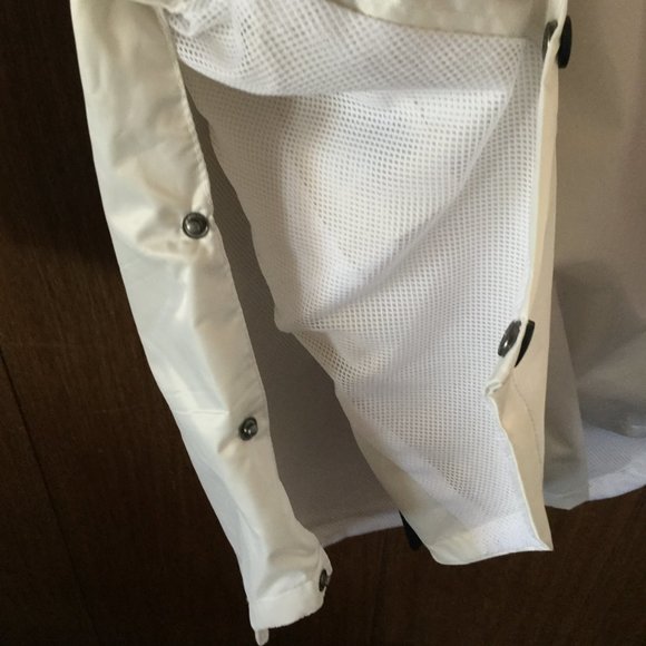 Members Only jacket NWT pink white and blue, hooded - Picture 6 of 10